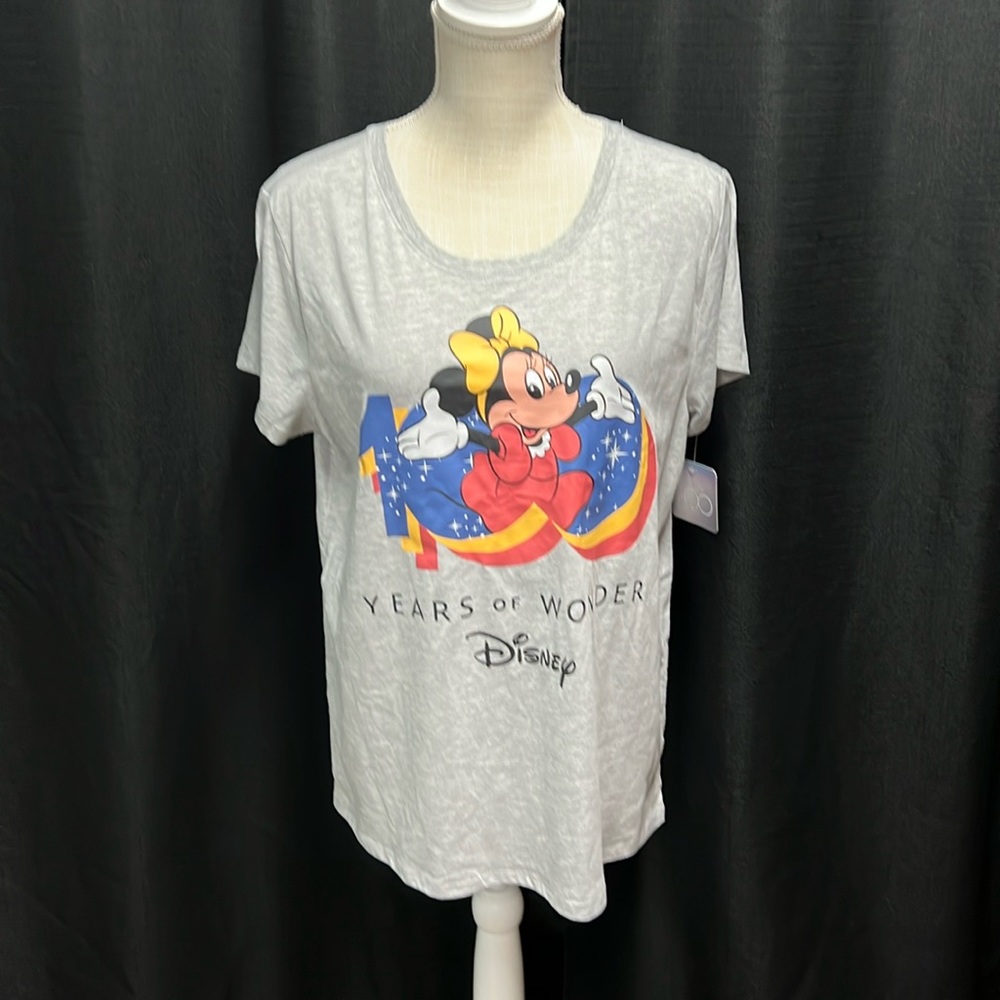 NWT Disney Minnie Mouse 100 Years of Wonder Tee